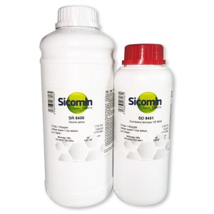 Résine époxy SR 8450 1 Kg + Durcisseur lent SD 8451 0,45 Kg