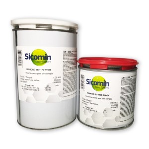 Résine époxy SR 1170 WHITE + Durcisseur rapide SD 2055 BLACK Kit 1.5 Kg