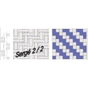 Tissus de carbone Sergé 2/2 HR 6K TR50S 280 g/m² en 100 cm de large