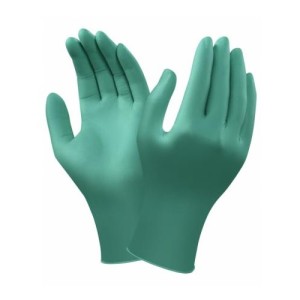 Gants nitrile verts (boîte de 100)