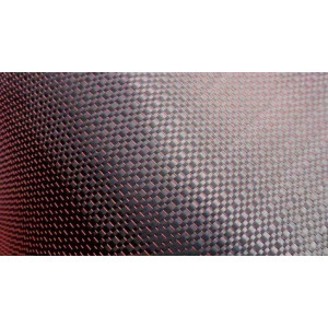 GGCu 300T Sergé Carbone Cuivre Rouge 300 g/m² en 100 cm de large