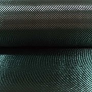 GDC 210T Sergé Carbone Vert Polyester 210 g/m² en 100 cm de large