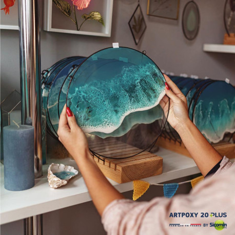 ARTPOXY 20 PLUS - Résine époxy pour coulée de moyenne épaisseur 2 cm