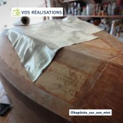 Biaxial de verre E Bx 450 en 125 cm de large