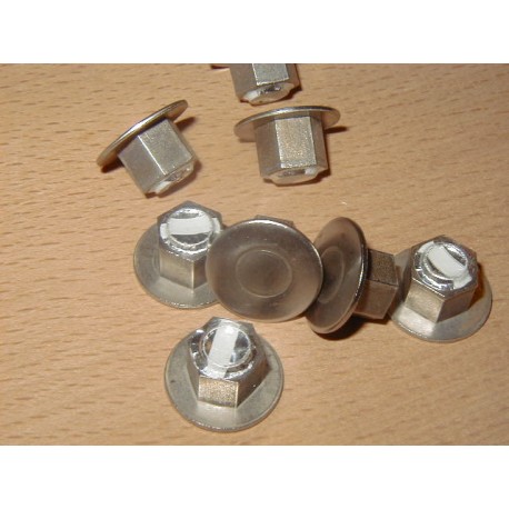 Inserts Inox diamètre 6, longueur 8 mm