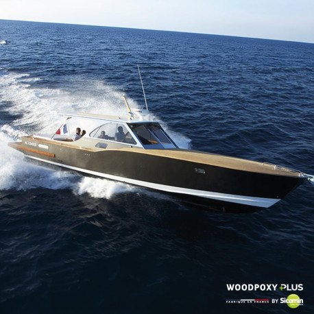 WOODPOXY FAST PLUS - Résine époxy biosourcée pour stratification & collage bois