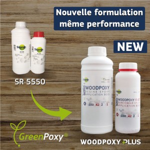 Résine époxy SR 5550 + Durcisseur lent SD 5503