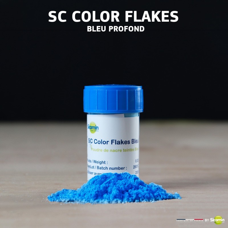 SC Color Flakes Deep Blue