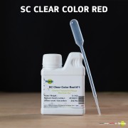 SC Clear color Red no1 in 0.1kg + 5ml pipette