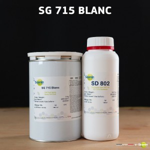 Résine époxy SG 715 Blanc + Durcisseur  SD 802 kit 1.27 kg