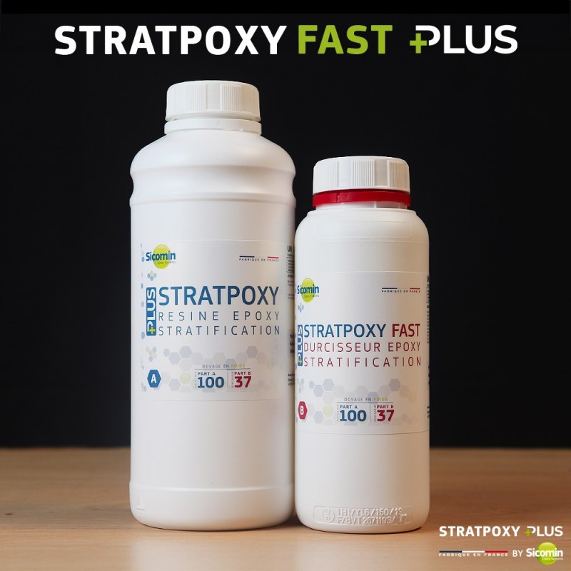 STRATPOXY FAST PLUS - Résine époxy de stratification hautes performances