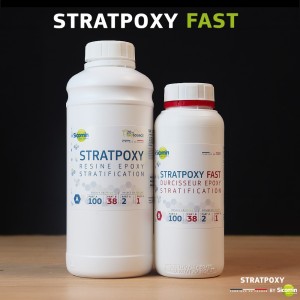 WOODPOXY FAST PLUS - Epoxy resin for wood lamination & bonding