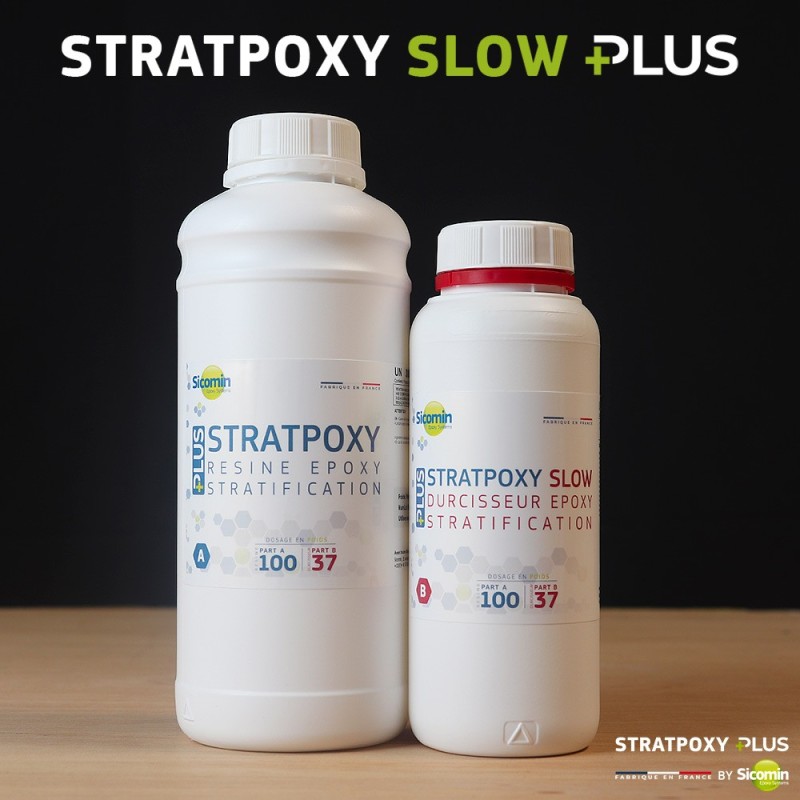 WOODPOXY FAST PLUS - Epoxy resin for wood lamination & bonding