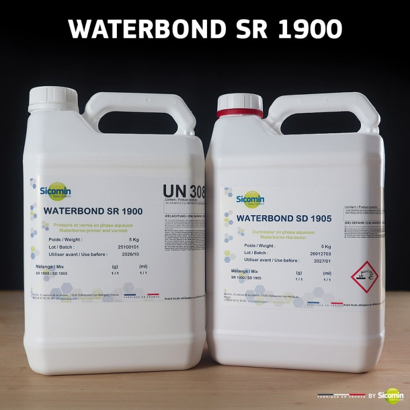 Waterbased Epoxy Resin Waterbond SR 1900 + Hardener SD 1905