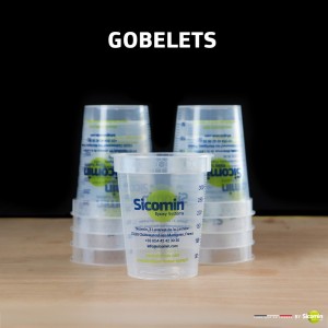 10 Gobelets gradués 350 ml