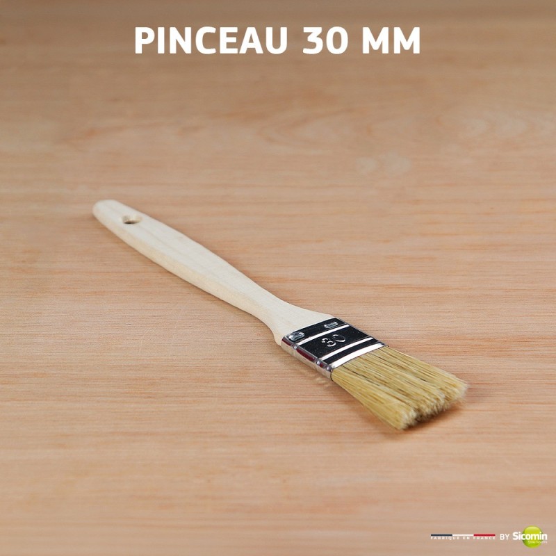 Boîte de 12 Pinceaux 30 mm pour l'imprégnation ou le revêtement