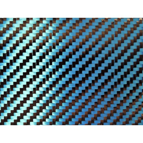 GDC 210T Sergé Carbone Polyester 210 g/m² en 100 cm de large