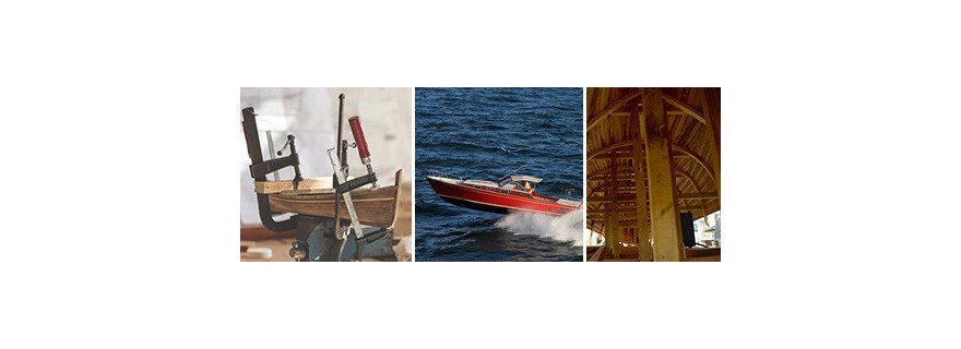 Woodpoxy PLUS range, epoxy system for wood lamination and bonding.