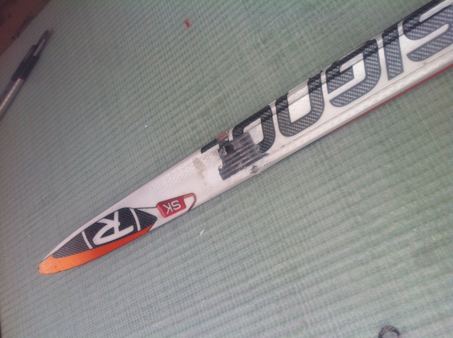 Vacuum repair of a honeycomb part Boutique résine époxy