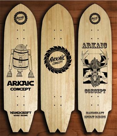 Fabrication d'un skateboard Boutique résine époxy