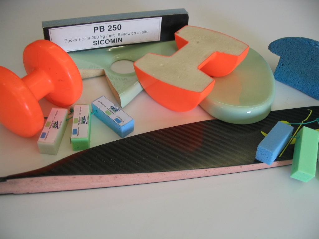 Examples of the use of foaming epoxies Boutique résine époxy