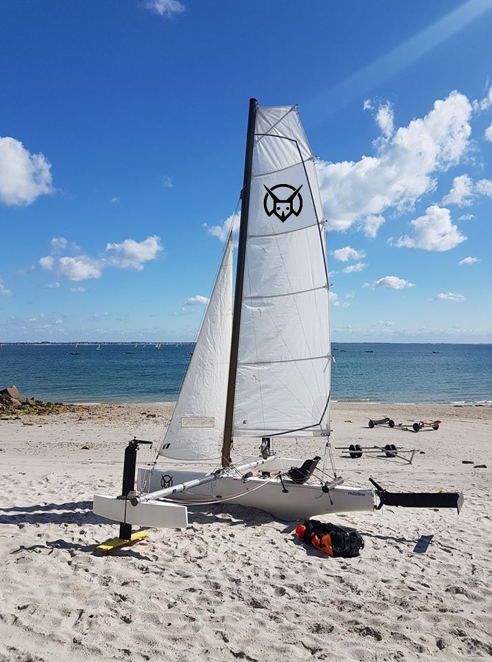 Epoxy / carbon realization for Trimaran