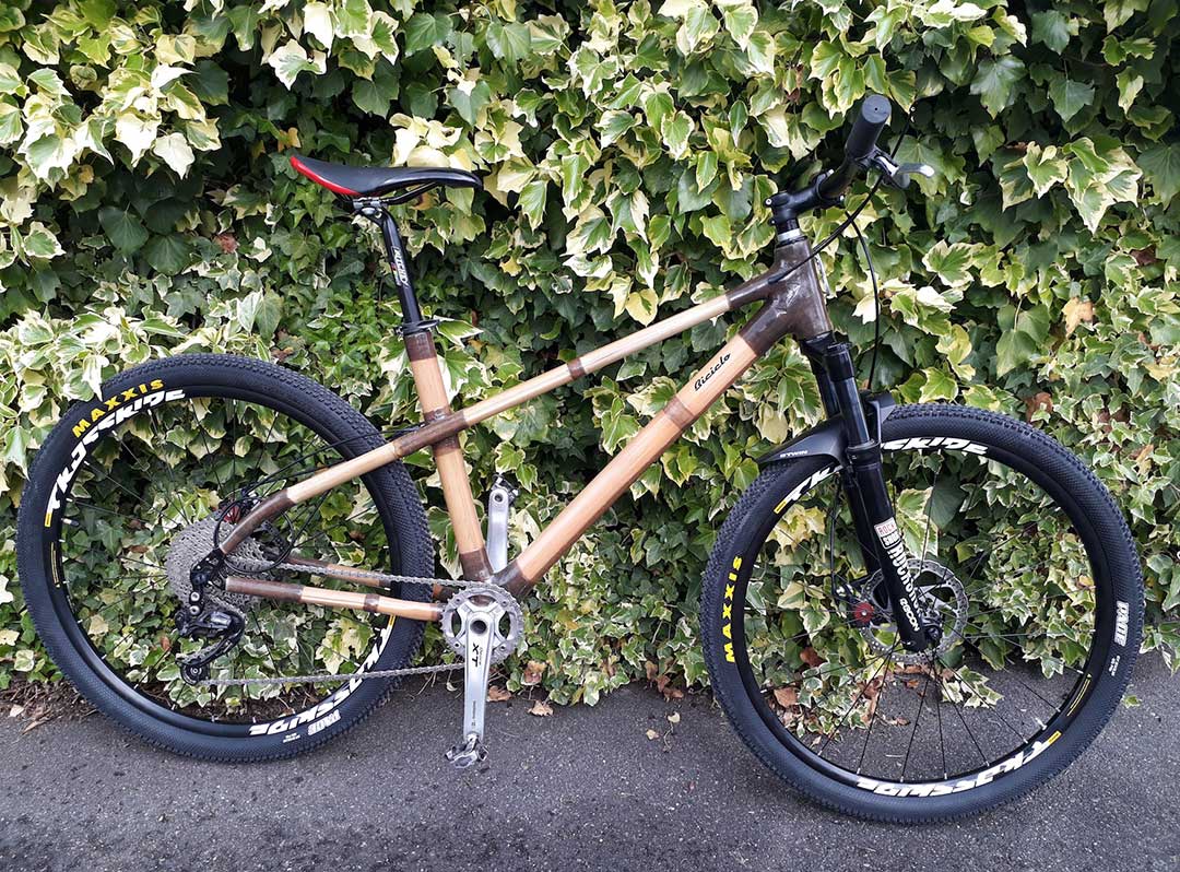Building a bamboo mountain bike using the bio-based GreenPoxy 56 epoxy resin