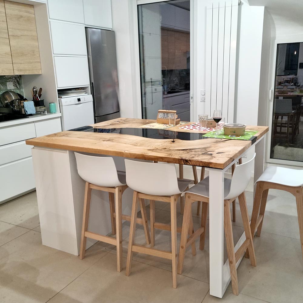 Créer sa table rivière en résine époxy Boutique résine époxy