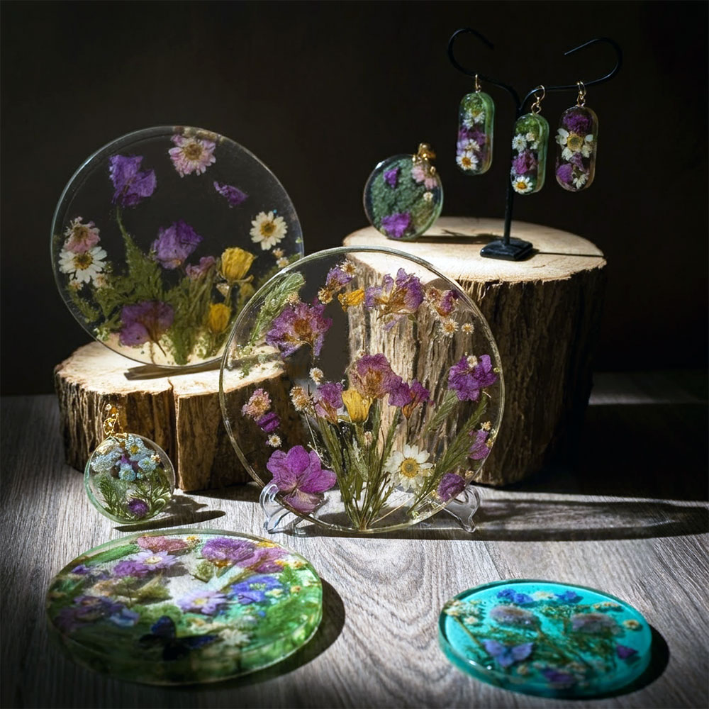 Idées Créatives pour un Printemps Inspirant  Boutique résine époxy