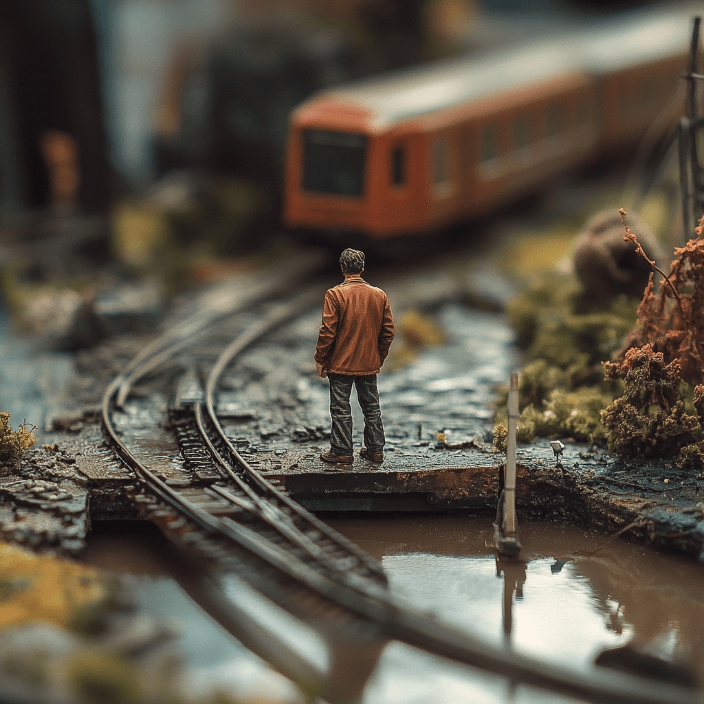 La résine époxy dans le modélisme ferroviaire : réalisation de rivières et paysages réalistes Boutique résine époxy