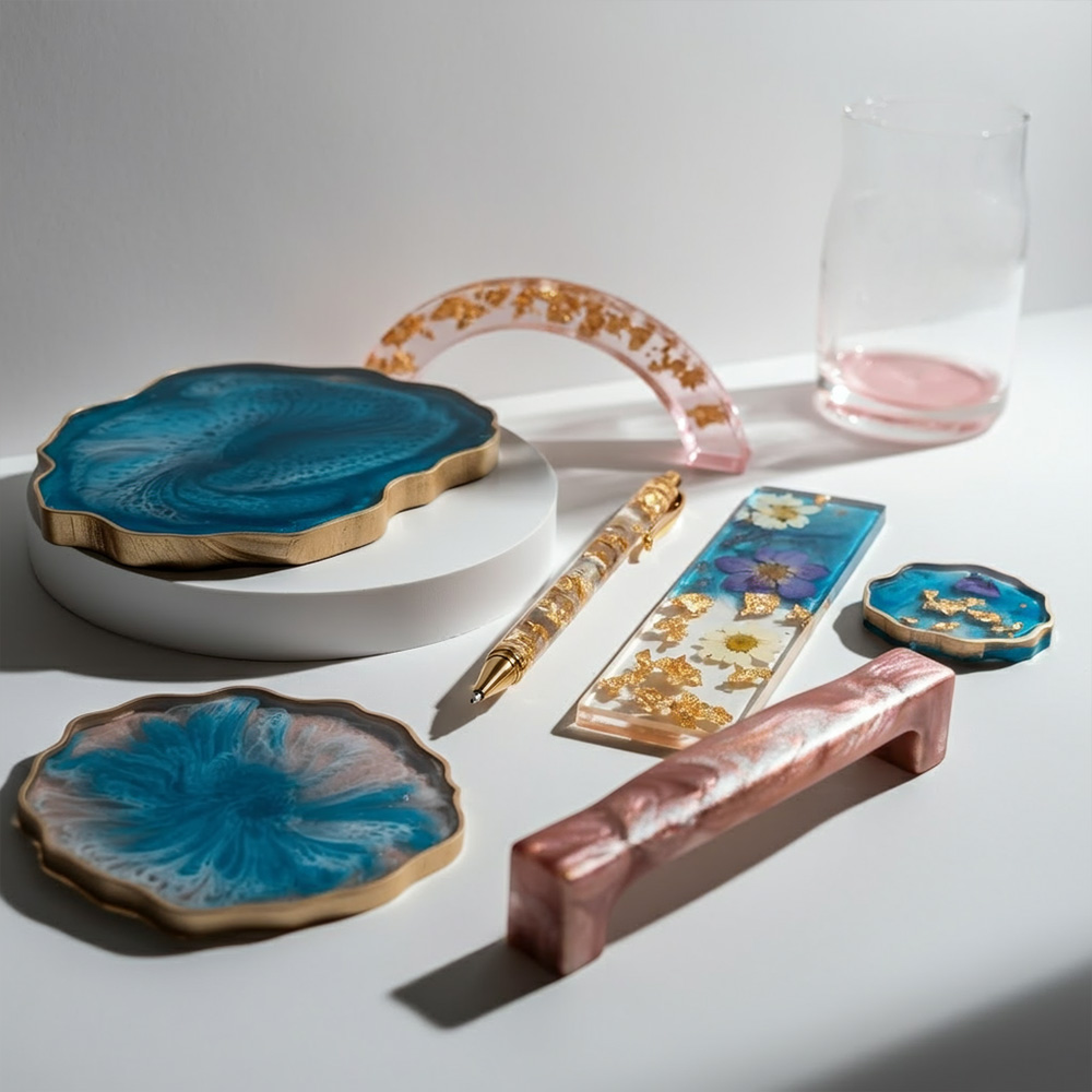 Projets originaux en résine époxy à réaliser chez soi  Boutique résine époxy