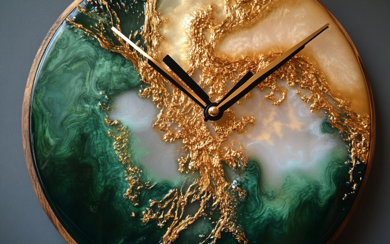Fabriquer des horloges murales design avec de la résine époxy Boutique résine époxy