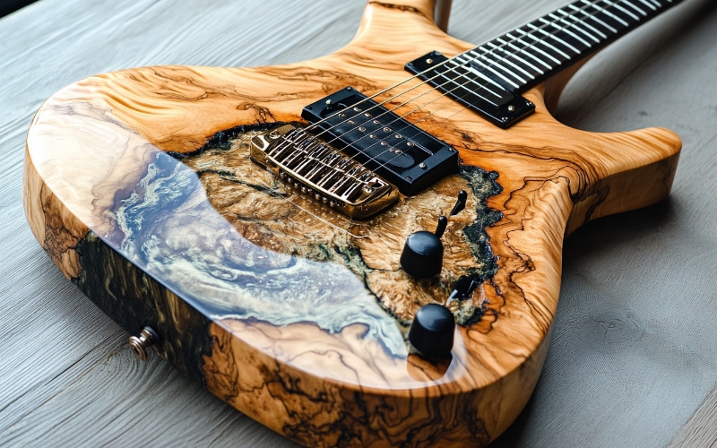 Créer des instruments de musique personnalisés avec de la résine époxy Boutique résine époxy
