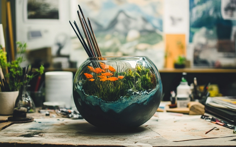 Epoxy Resin and Office Accessories: Practical and Creative Ideas