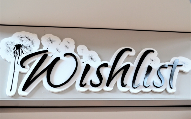 Creating decorative letters with epoxy resin