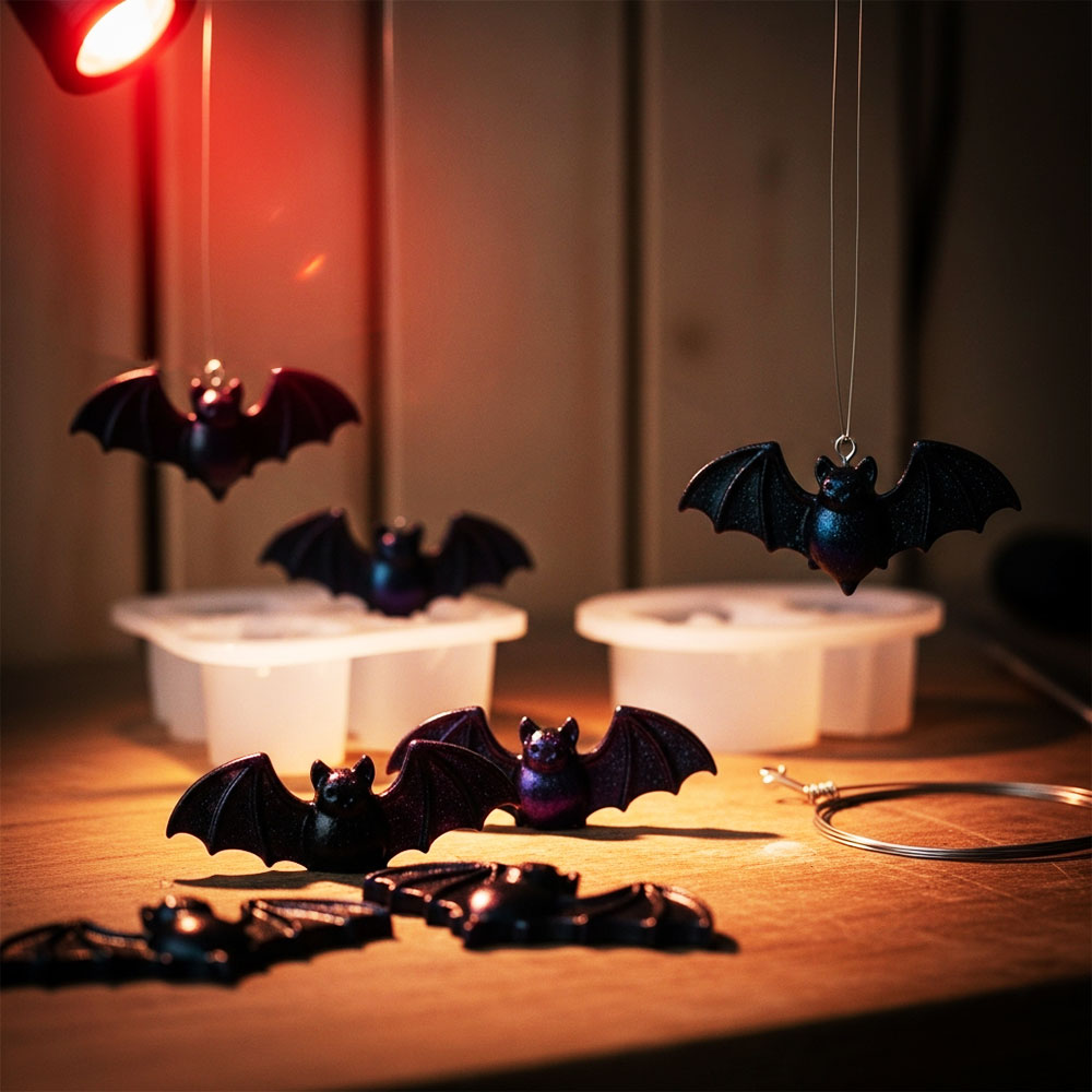 5 idées effrayantes en résine époxy pour Halloween !