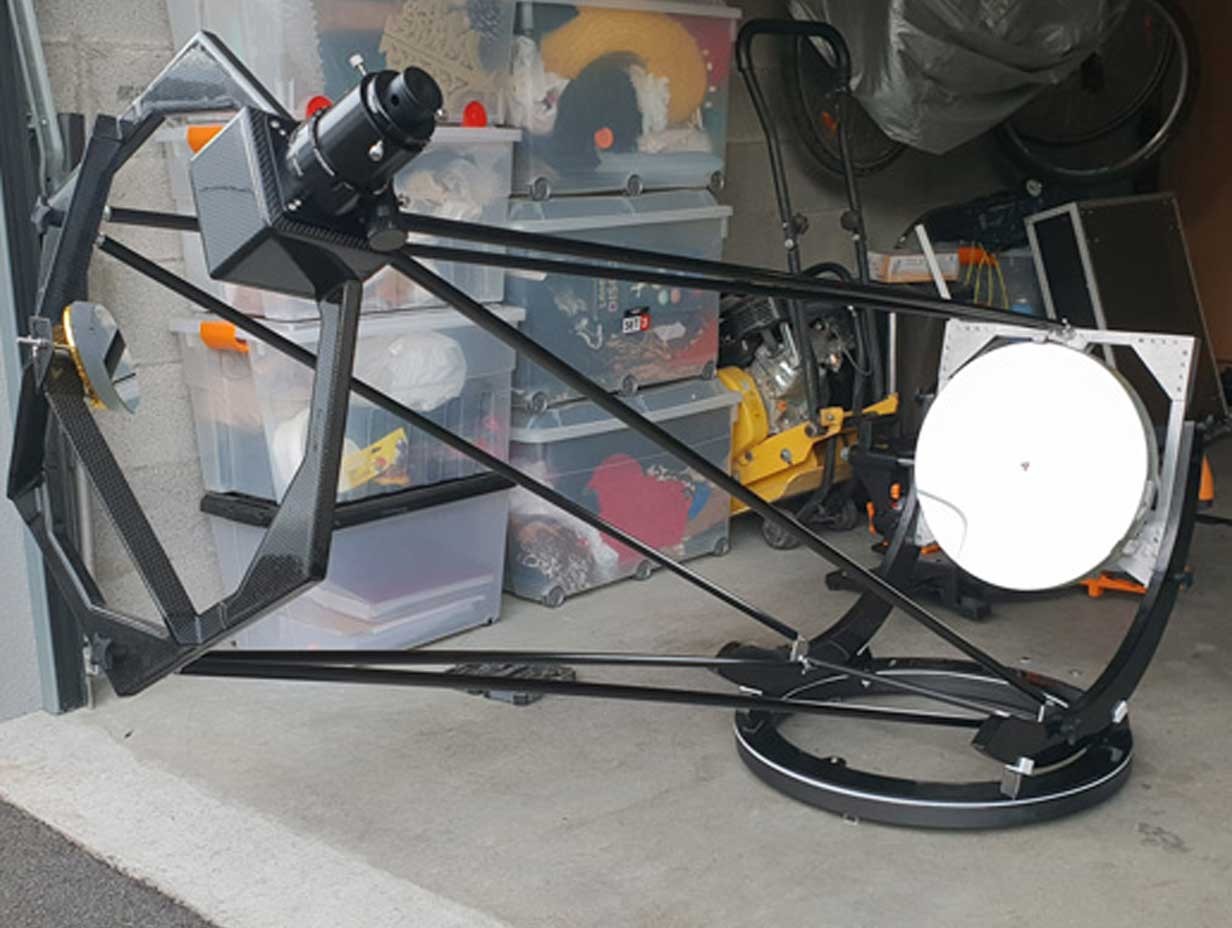 Resin and carbon to make a Dobson telescope